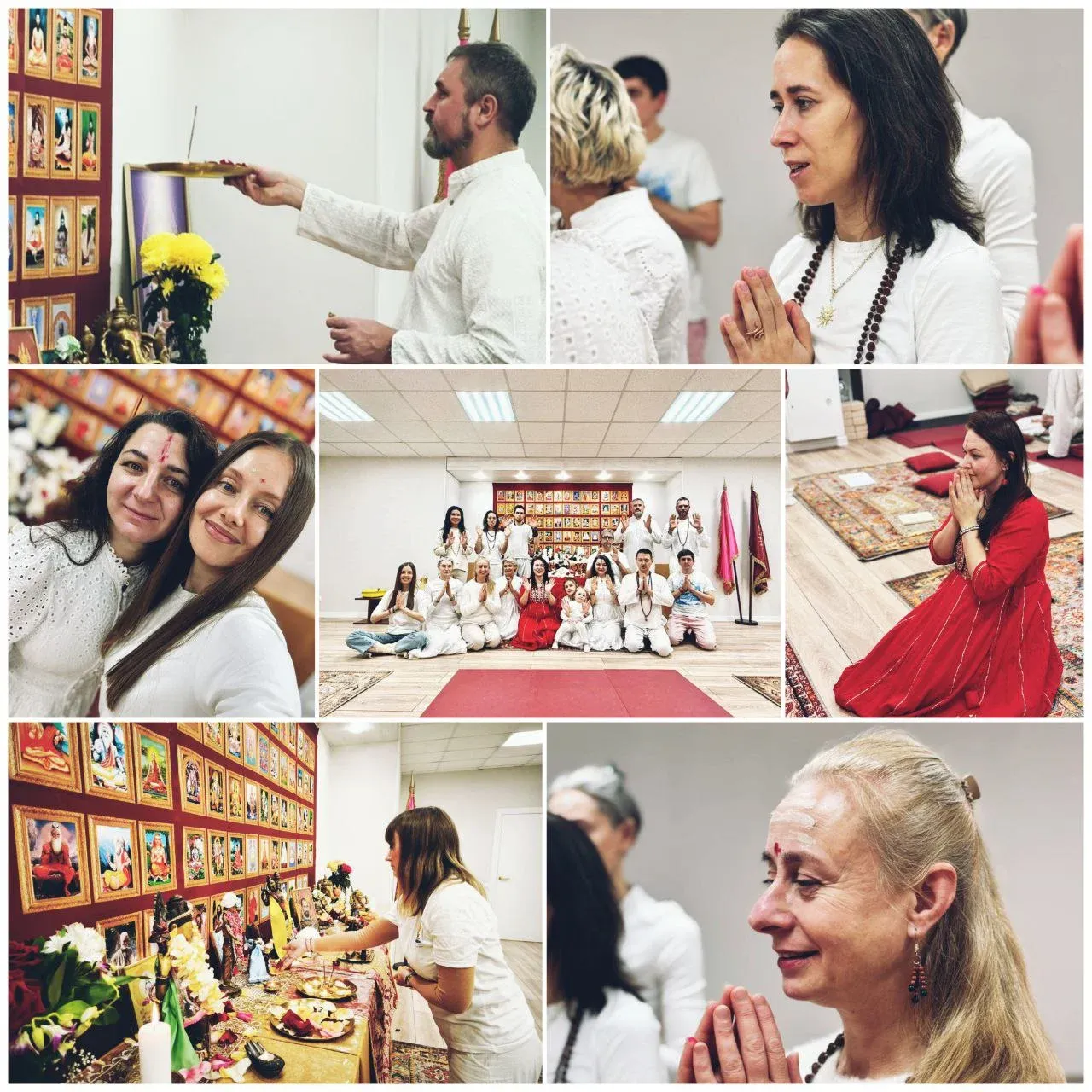 Пуджа в ШактиМа